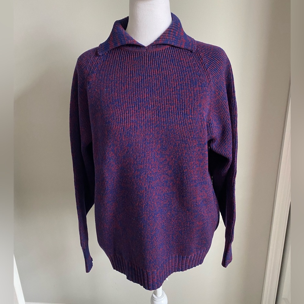 Vintage Meggi Hand Loomed 100% Wool Sweater